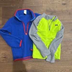 Patagonia fleece 1/4 zip youth large tops